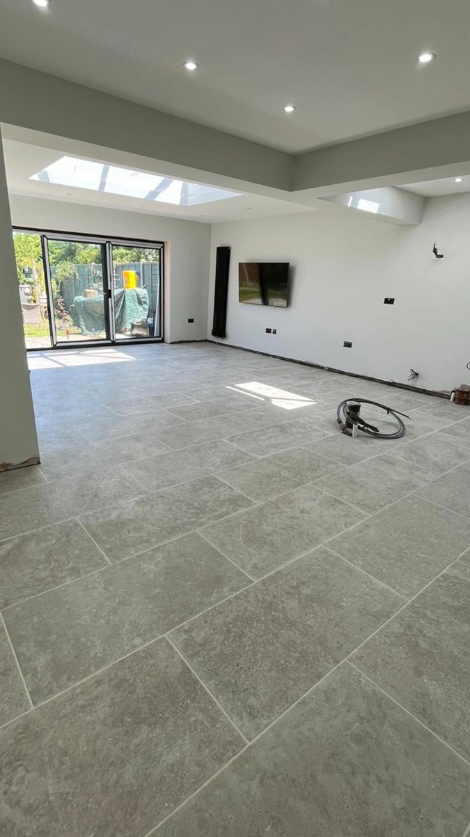 Living Space Floor Tiling by My Tilers